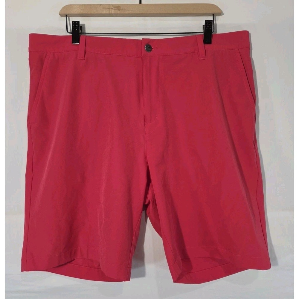 Adidas Golf Mens Ultimate 365 Shorts Sz 38" Power Pink Performance Preppy